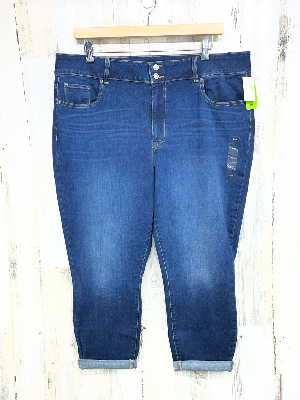 Maurices Cool Comfort 25" Jegging Crop High Rise Ultimate Stretch 22W